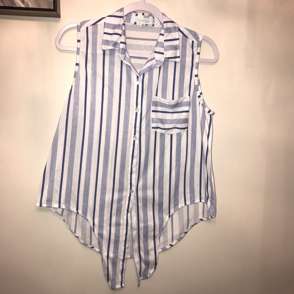 Eden & Olivia button down top